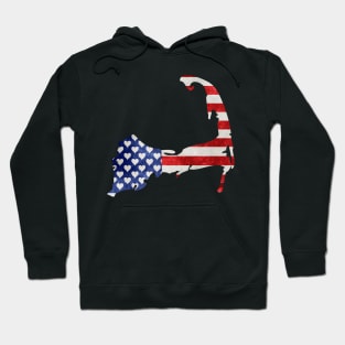 Cape Cod Patriotic Hoodie